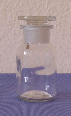 Porüveg, fehér, raktári, b.cs.d.,   250 ml