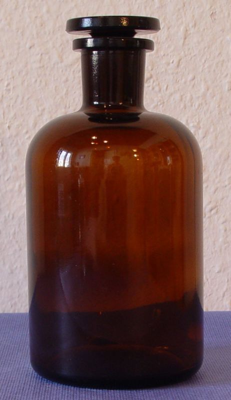 Image of Folyadéküveg, barna 1000 ml (10 db/doboz)