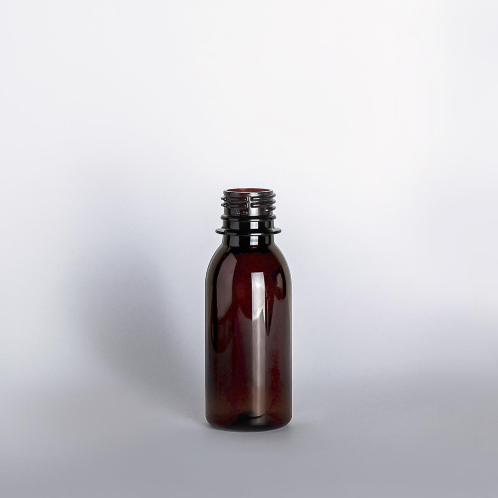 Image of PET palack, barna, 100 ml