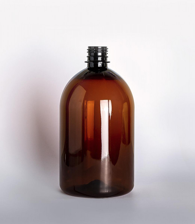 Image of PET palack, barna, 1000 ml